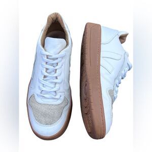 Veja V-10 Chromefree White Leather Natural Sahara Men’s Sneakers Runners Size 9
